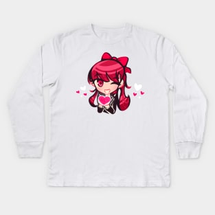 Kasumi Yoshizawa Kids Long Sleeve T-Shirt